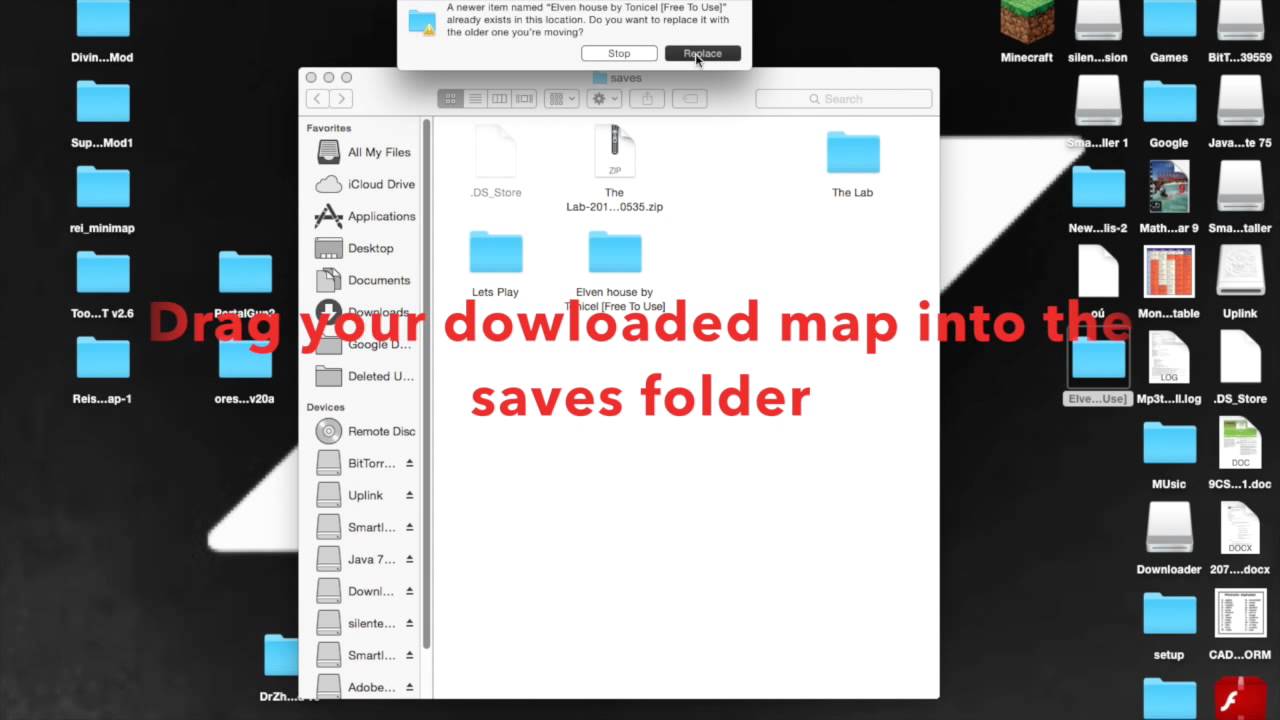 get maps for minecraft on mac